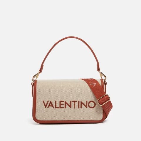 Valentino 编织logo手拎包