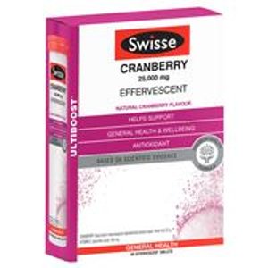 史低价：Swisse 蔓越莓泡腾片 60片  全面呵护女性健康