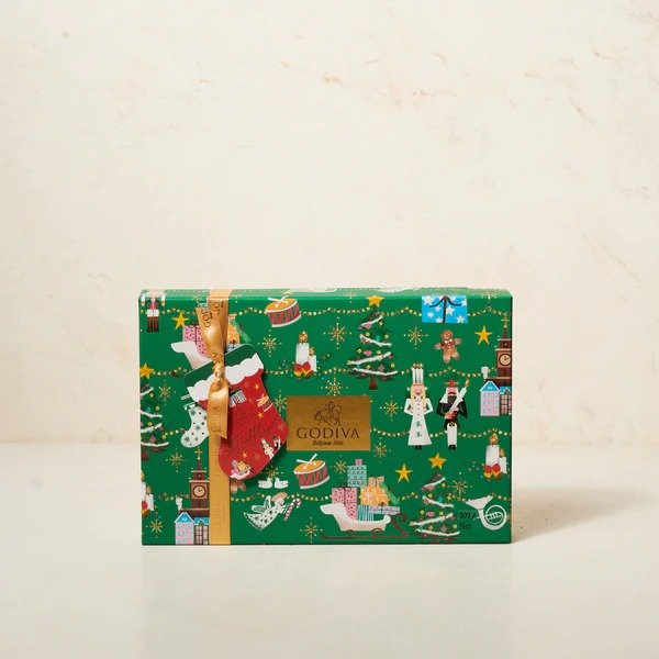 Christmas Chocolate Truffles Gift Box, 15 Pieces | 209g