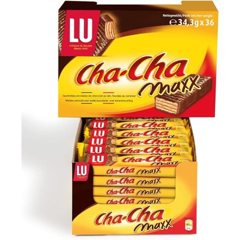 Cha Cha燕麦巧克力饼干36 X (34 g)
