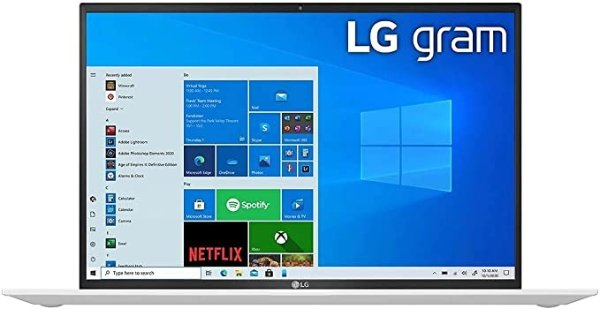 gram Ultra-Lightweight Laptop (16Z90P-G.AA54A) 16" WQXGA IPS Display, i5-1135G7 (2.4 Ghz), 16GB RAM, 512GB SSD, WIN 10 Home, 2 x 2.0W Speaker, Up to 22hrs Battery Life.