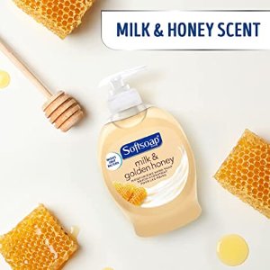 Softsoap 蜂蜜牛奶洗手液 221ml 滋滋顺滑 滋养手部肌肤