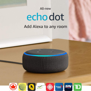 Echo Dot 三代语音助手特价促销