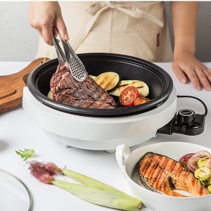 Aroma Housewares 2.8升三合一电锅 随时吃个热fufu的火锅