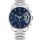 Multi Function Blue Silver Steel Watch 1710448