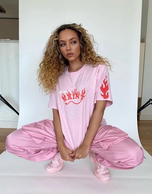 x Jade Thirlwall relaxed 短袖
