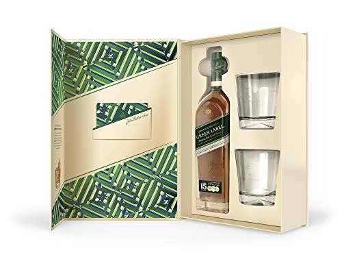 Johnnie Walker 绿标威士忌礼盒 700 ml
