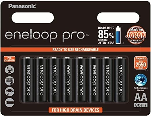 Eneloop Pro AA 5号电池8个