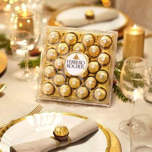 Ferrero Rocher 费列罗榛果巧克力 24颗礼盒装 囤货好价