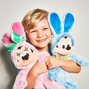 Disney 复活节限定玩偶公仔 戴上兔耳朵也认得出你