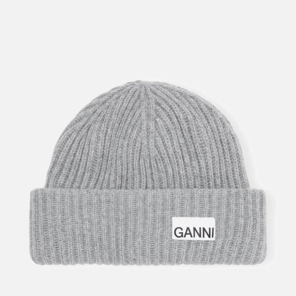 Ganni Ribbed 羊毛帽