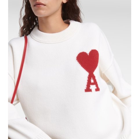AMI 爱心毛衣