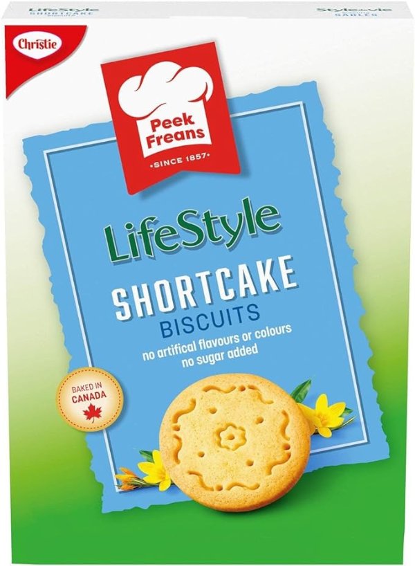 Peek Freans Lifestyle Shortcake 饼干，290 g