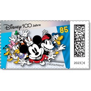 手慢无迪士尼100周年邮票