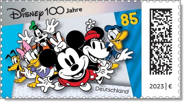 迪士尼100周年邮票