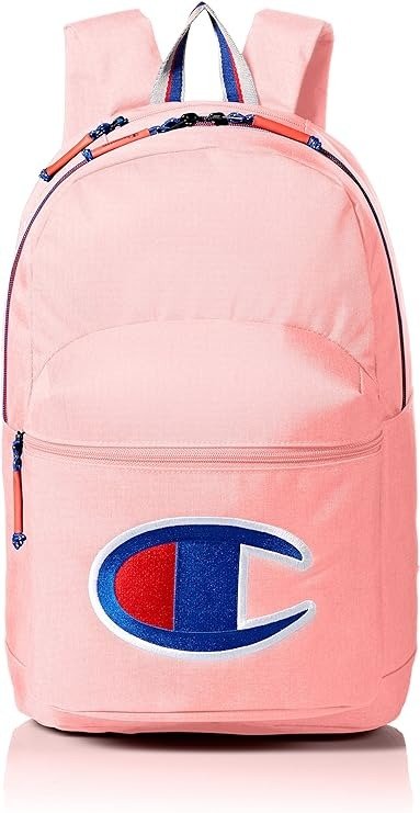 粉色 Logo双肩包