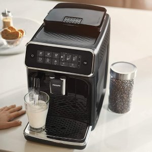 Philips 3200全自动咖啡机 研磨+打奶泡 触屏控制 还可以接热水