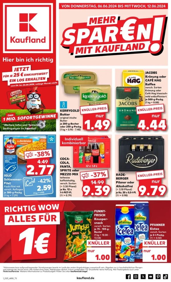 Prospekt  - Kaufland 打折海报