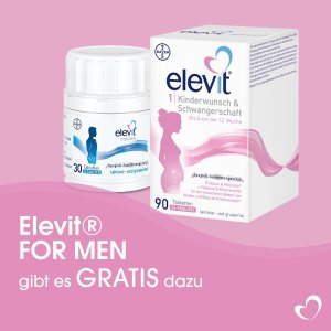 Eleveit 爱乐维备孕好物 含800毫克叶酸 轻松度过孕早期