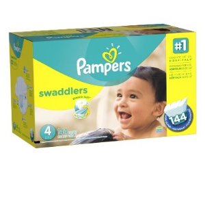 Pampers Swaddlers婴儿纸尿裤超大包装（1-6号)