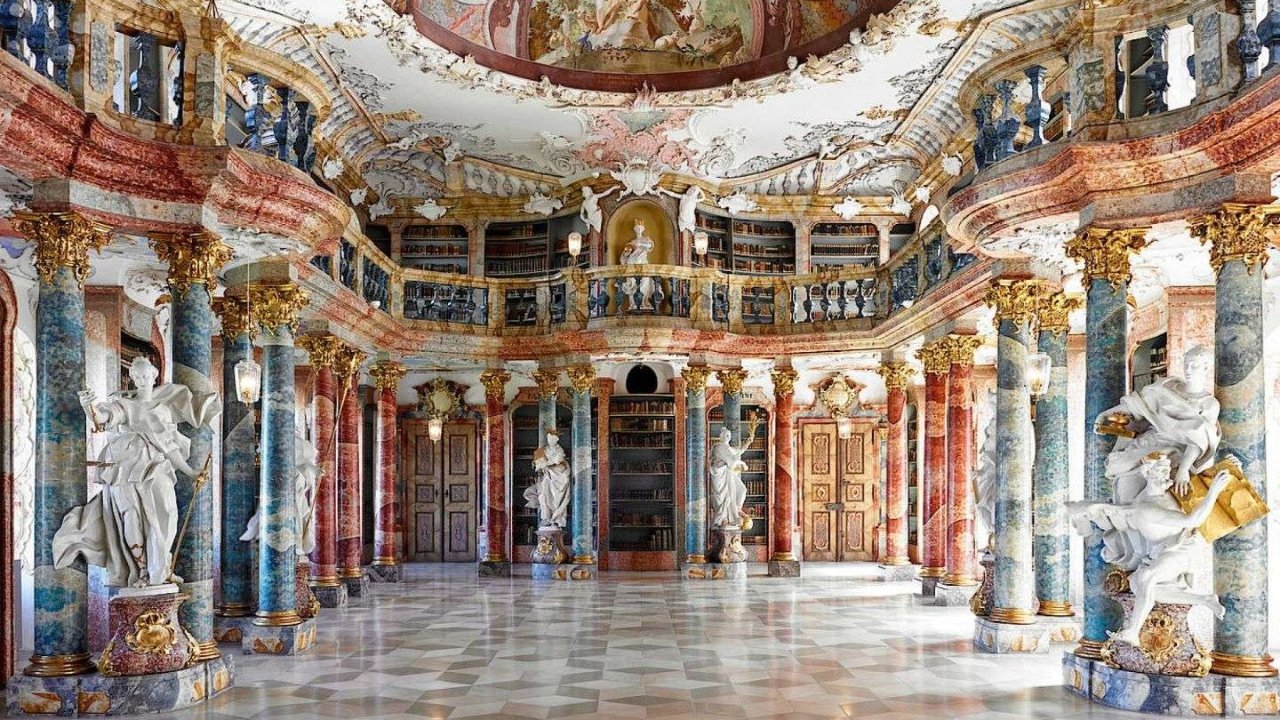 德国最美图书馆排行榜Top8 - 你心中的图书馆上榜了吗？