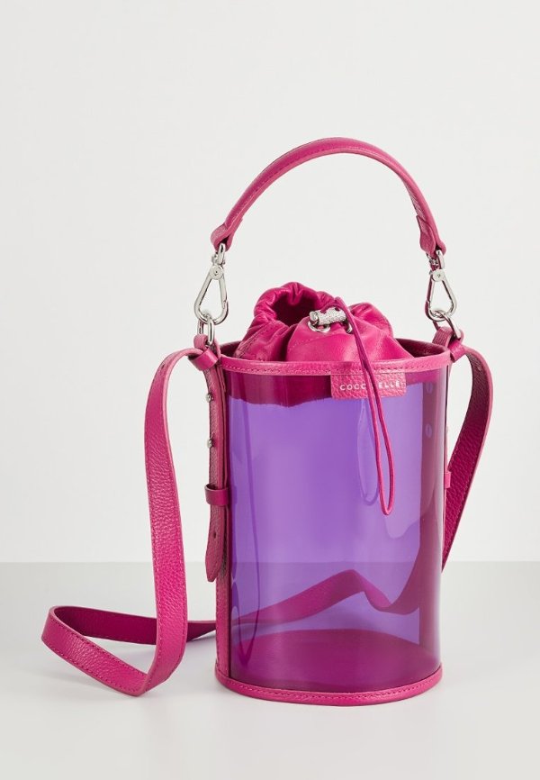 粉紫色透明水桶包
