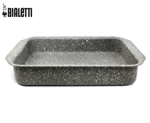 35x25cm Donatello Petravera Roasting Dish - Grey