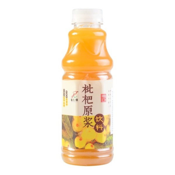 福仁缘 枇杷原浆饮料 瓶装 450ml