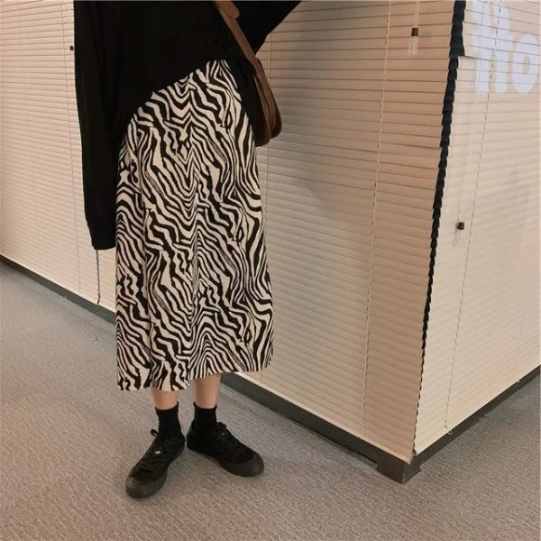Zebra 半身裙