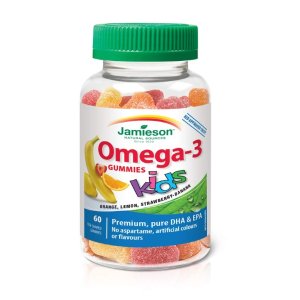 Jamieson Omega-3 水果味儿童软糖 聪明的秘诀在这里