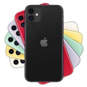 Apple iPhone 11 (64 GB) 黑色 智能手机 A13处理器 夜景双摄 超广角