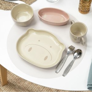 Staub陶瓷餐具4件套 米色