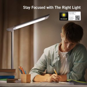 TaoTronics LED 可调光带充电接口护眼桌面台灯闪购