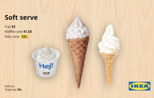 IKEA 免费吃冰淇淋啦！内附二维码IKEA 免费吃冰淇淋啦！内附二维码