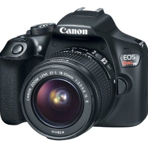 Canon佳能 EOS T6 入门单反相机+18-55mm 镜头