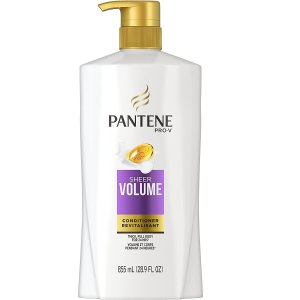 Pantene 潘婷 家庭装900ml 蓬松护发素 洁净洗发水