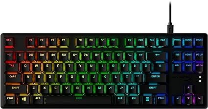 Alloy Origins Core PBT 机械键盘, RGB灯效, Tactile Aqua Switch无声段落轴