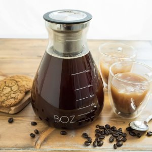 闪购：BOZ 咖啡冷萃壶 2L 超细滤享用网清甜咖啡 人工吹制壶