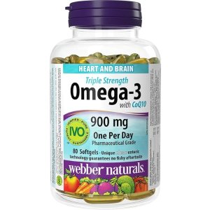 Webber Naturals Omega-3 含辅酶 Q10 