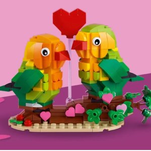 Lego 乐高情人节专场 爱心小熊、永不凋谢的玫瑰补货