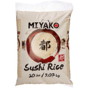 Miyako 圆粒寿司米 9.07公斤袋装 比普通大米更香甜