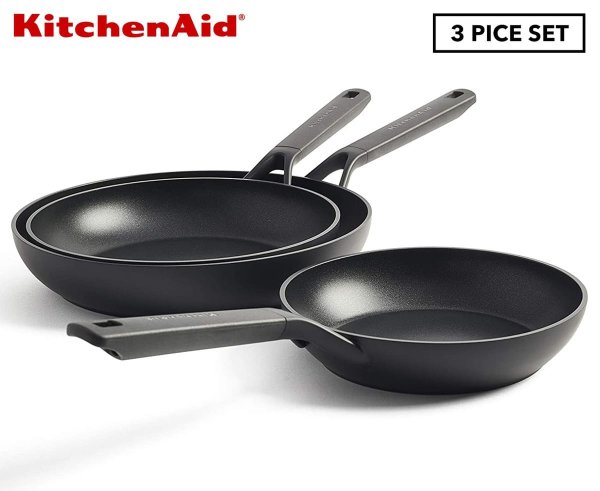 3-Piece 20/24/28cm Classic Non-Stick Frypan Set