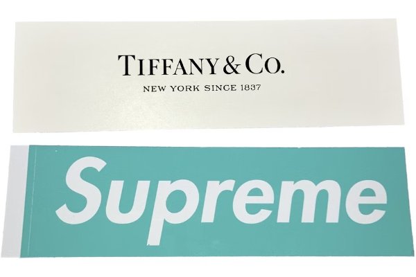 x Tiffany & Co Box Logo 贴纸