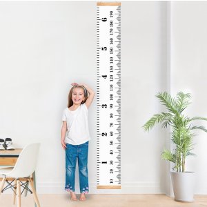 MIBOTE 儿童成长身高测量尺，悬挂式