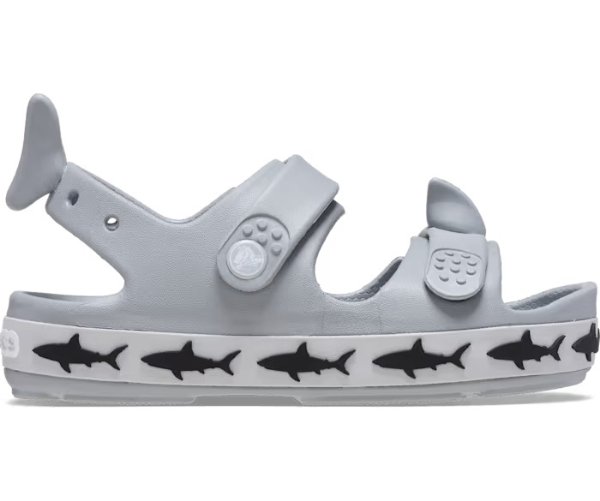 Crocband™ Cruiser Shark儿童凉鞋
