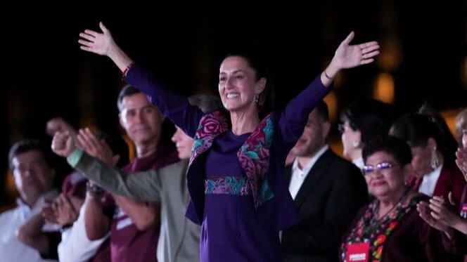 墨西哥第一位女总统诞生！以压倒性优势赢得对手