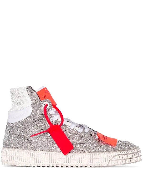 Off Court glitter sneakers