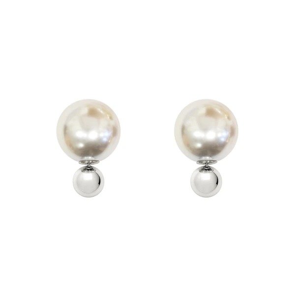 Bubble Earring Pearl