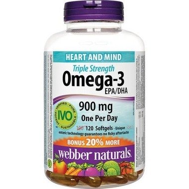 Omega-3 EPA/DHA 120颗 900mg