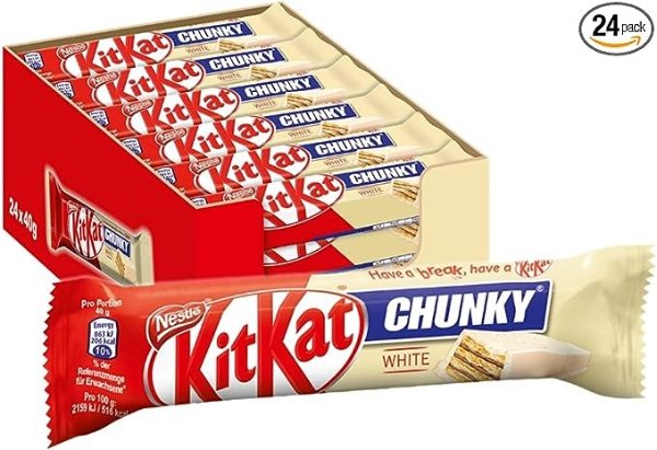 Nestle KitKat 厚块白巧克力棒